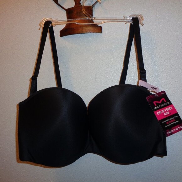 Maidenform Other - MAIDENFORM Convertible Strapless Bra NWT Size 40D 05032